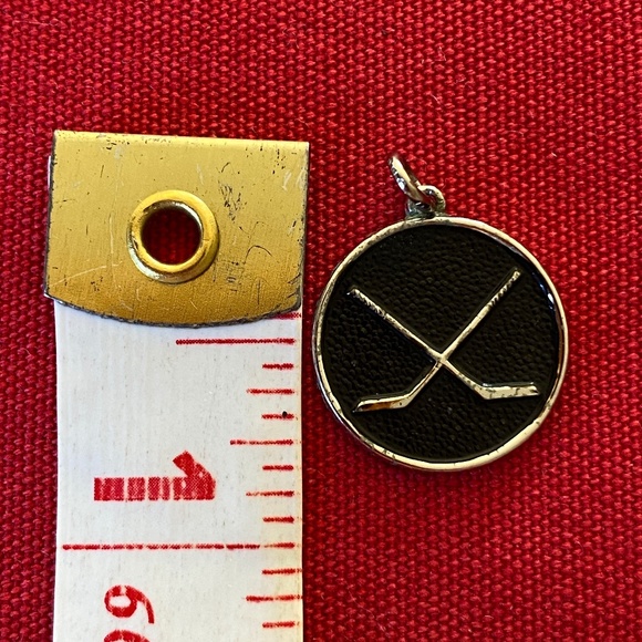 VTG I STG I JMF I Hockey Sticks Black Enamel Charm - Picture 6 of 16